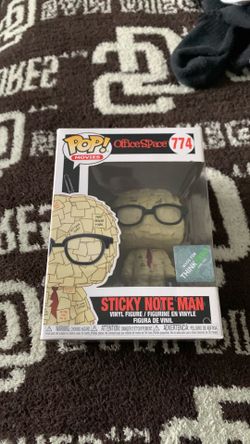 Office man Sticky note man Funko !