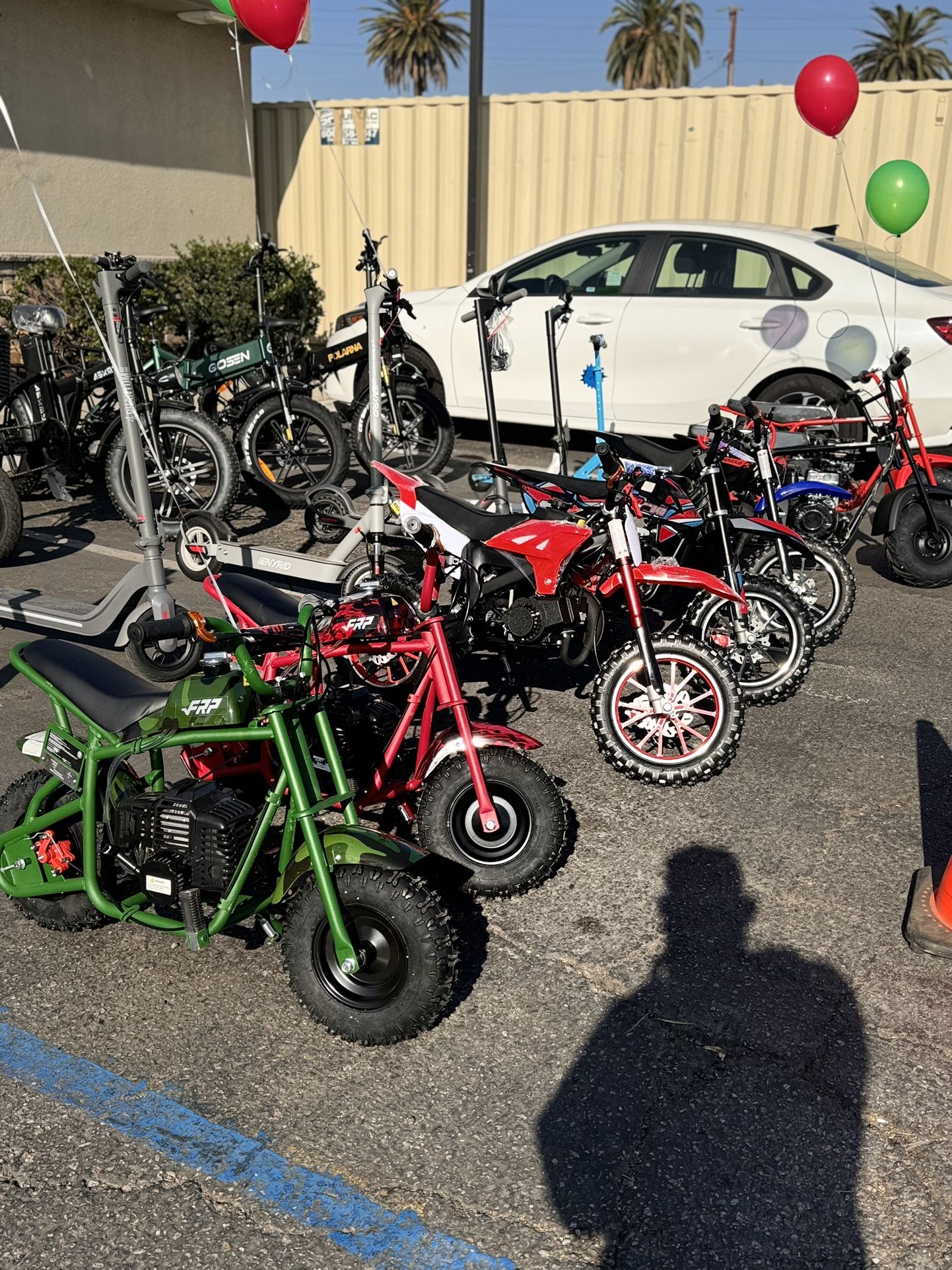 Gas Equipped Dirt Bikes & Quads (Take It Home In Payments/ llévatelo a casa en pagos)