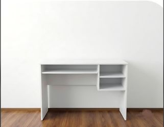 White Desk Escritorio Blanco