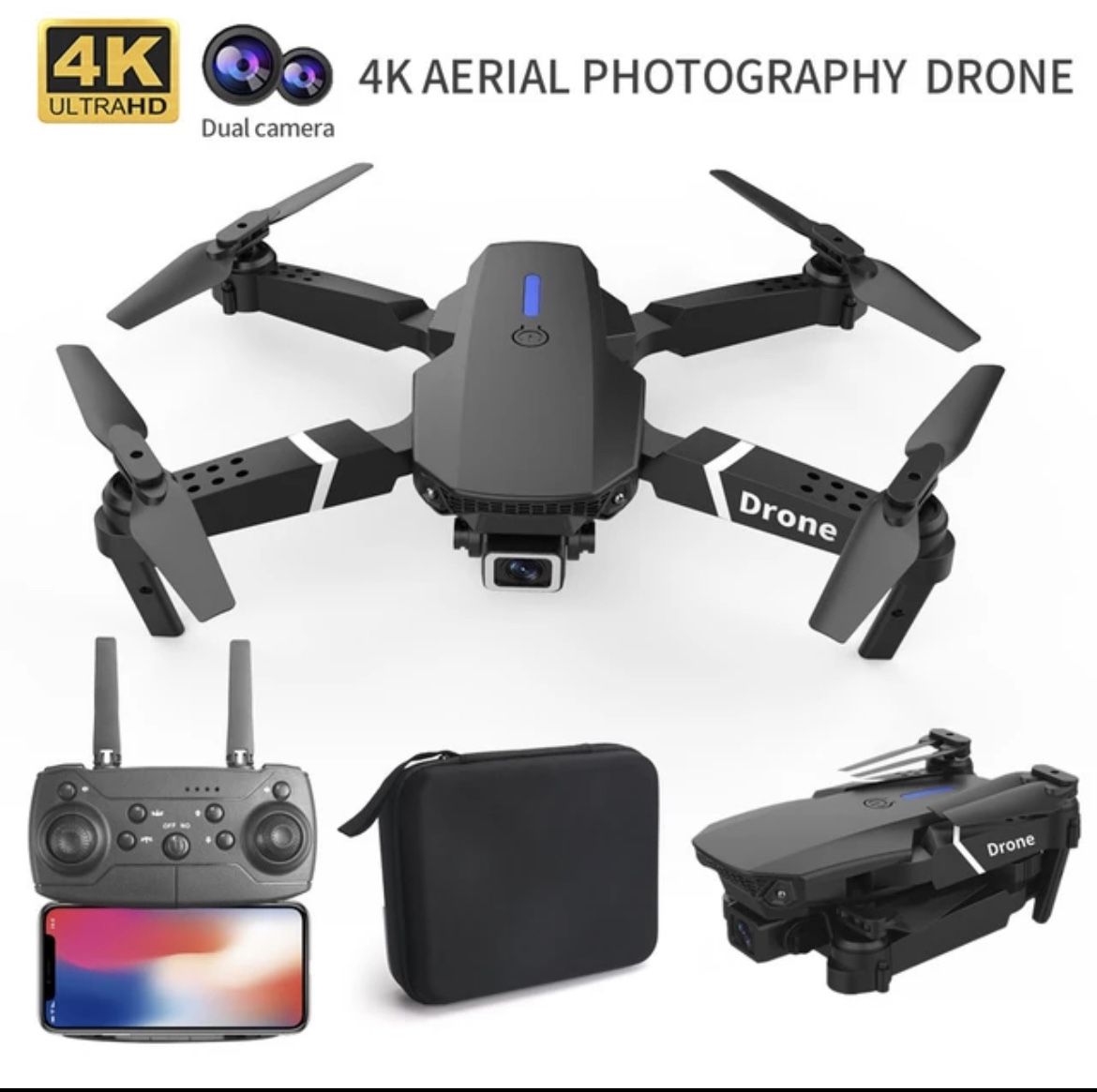 4K DUAL CAMERA DRONE 