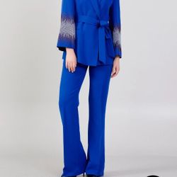 Blue Two Piece Suit 