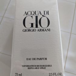 Giorgio Armani Aqui De Gio Edp Brand New 2.5 Cologne 