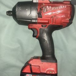 Milwaukee M18 FUEL 1/2” Impact Wrench (Tool + Battery Only)