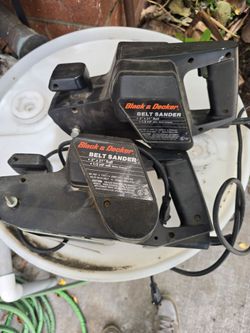 Bkack & decker belt sander