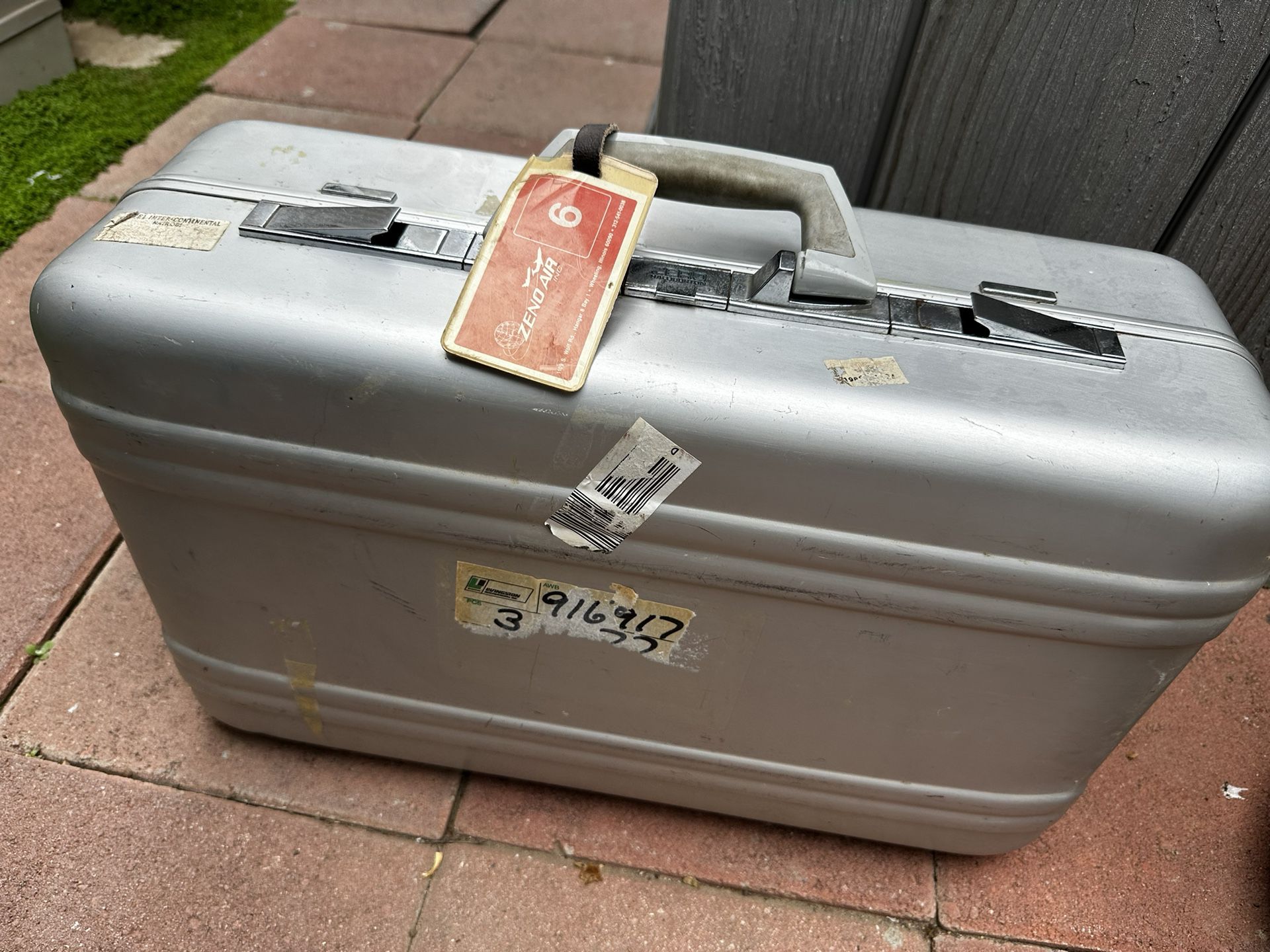 Vintage Halliburton Zero Aluminum Suitcase 