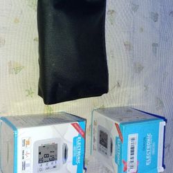 Stethoscope, Blood Pressure Cuff And 2 Electric blood Pressure Monitors 