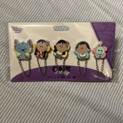5 Pack Disney Lilo and Stitch Connected As One Collectible Pins