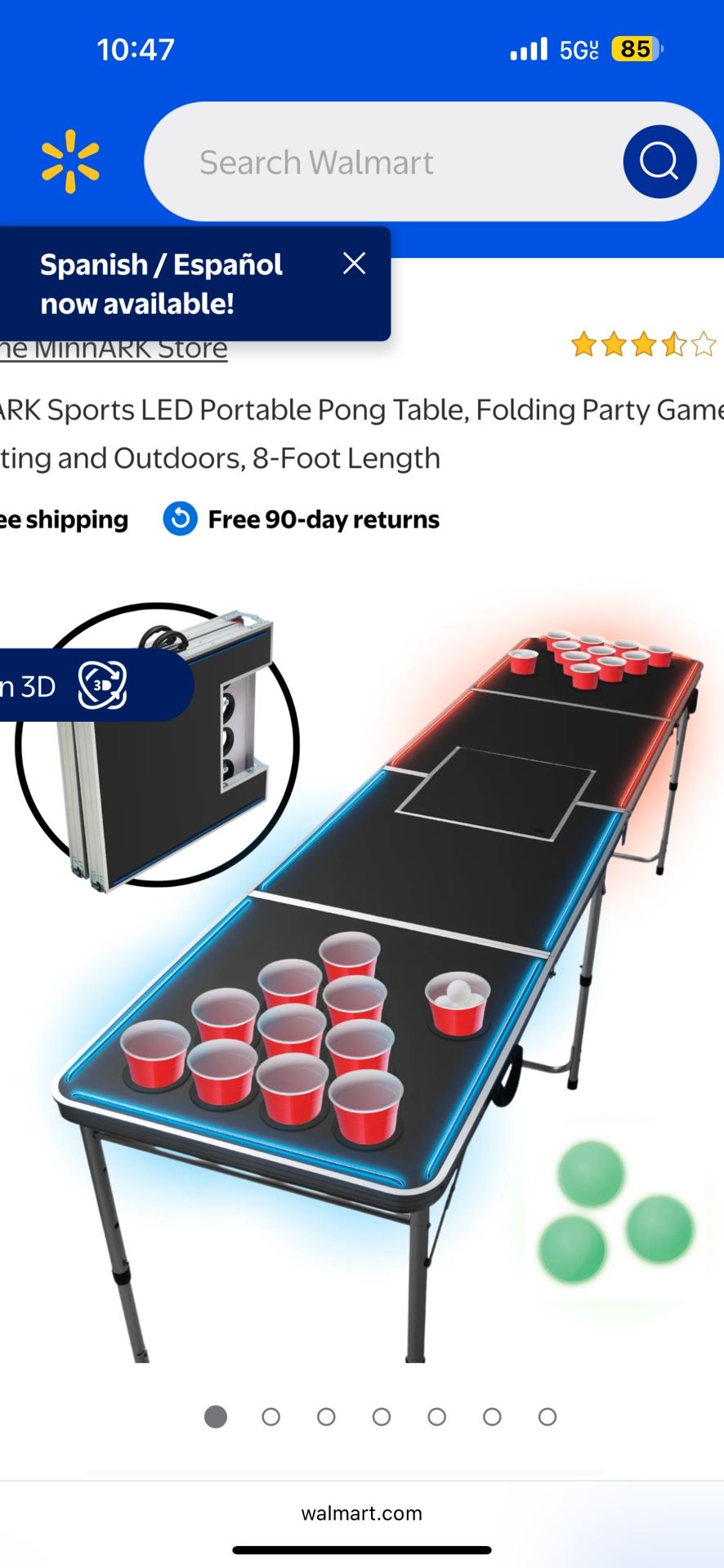 Beer Pong Table