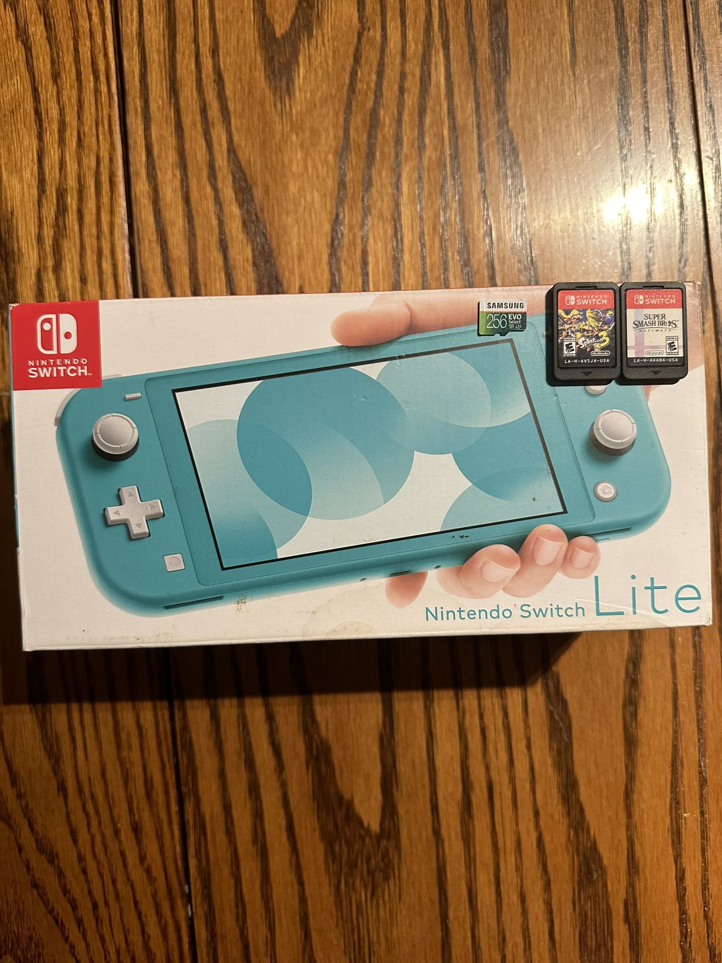 Nintendo Switch Lite With 2 Games And 256 Gb Sd Card