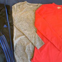 Boys Shirts Long Sleeves Adidas Pants Xl