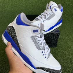 Jordan 3s “ Race Blue♿️ “ DSWT Size 10