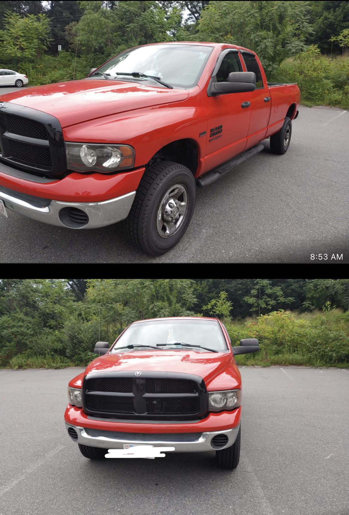 2005 Red Dodge Ram Truck 
