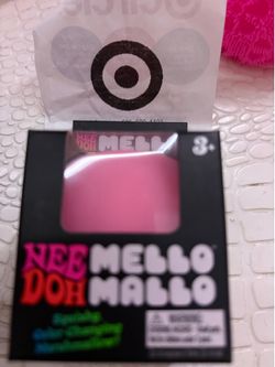 Needoh Mello Mallo Squishy Fidget Toy Authentic with Receipt.