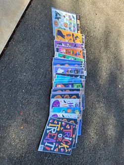 51 Halloween Sticker Sheets ALL for $20