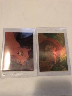 Two Rare Hologram Inserts 