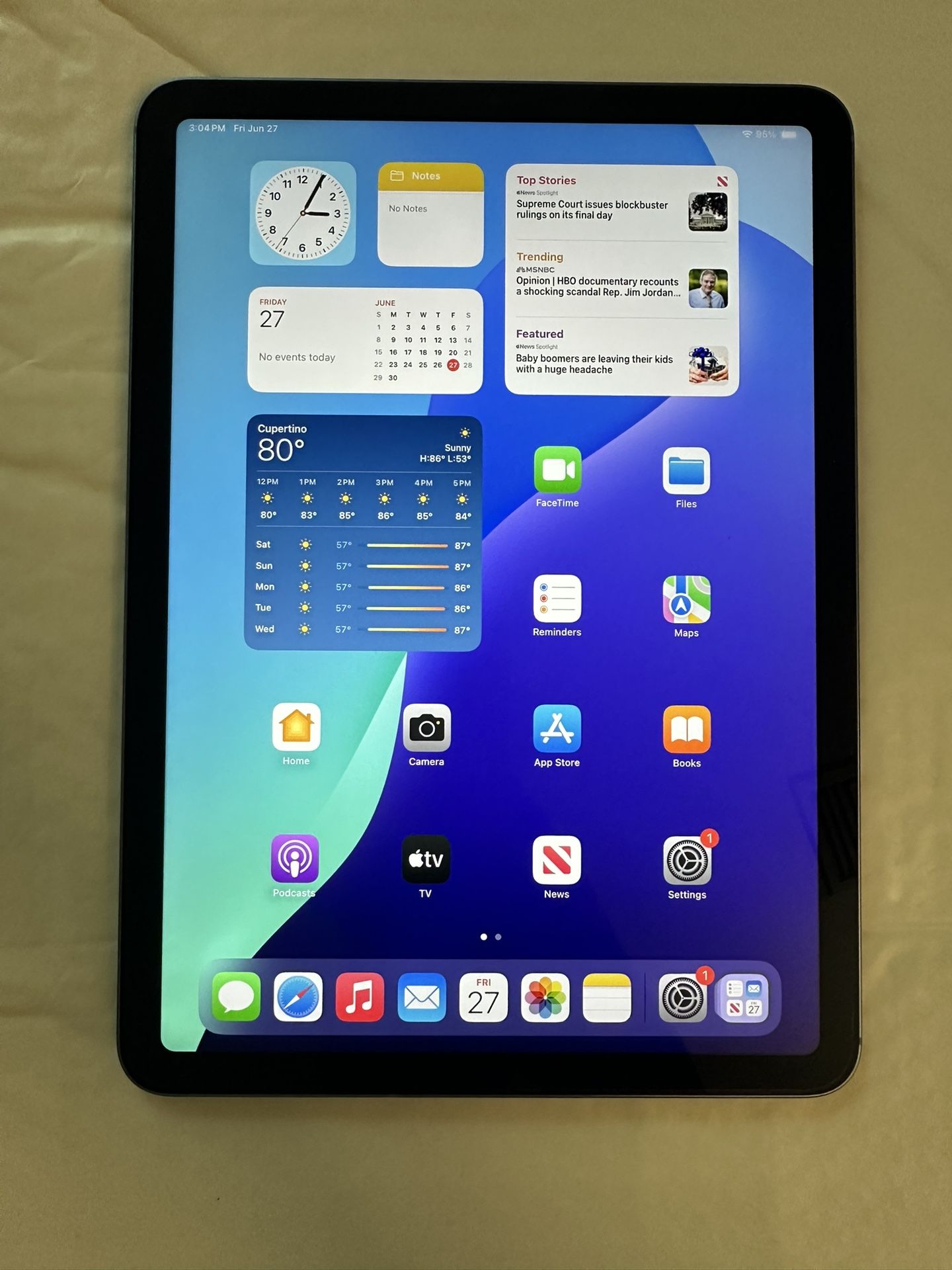 Apple iPad Air 5th Generation 256GB