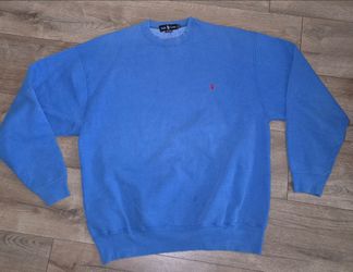 Ralph Lauren blue crewneck sweatshirt size XL