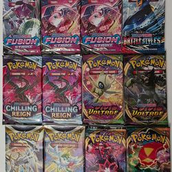 Assorted Pokémon Packs.