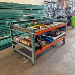 Custom Work Rolling Table 