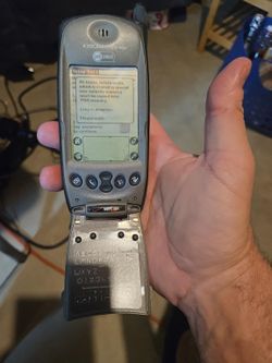 Kyocera QCP-6035 Verizon Palm Phone w/ Box Manual Charger Stylus - Powers On