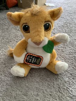 Disney 1993 vintage Talking Simba From The Lion King 12”