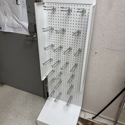 Metal Pegboard Fixture