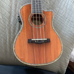 Mitchell Koa Wood With Abalone Shell Ukulele