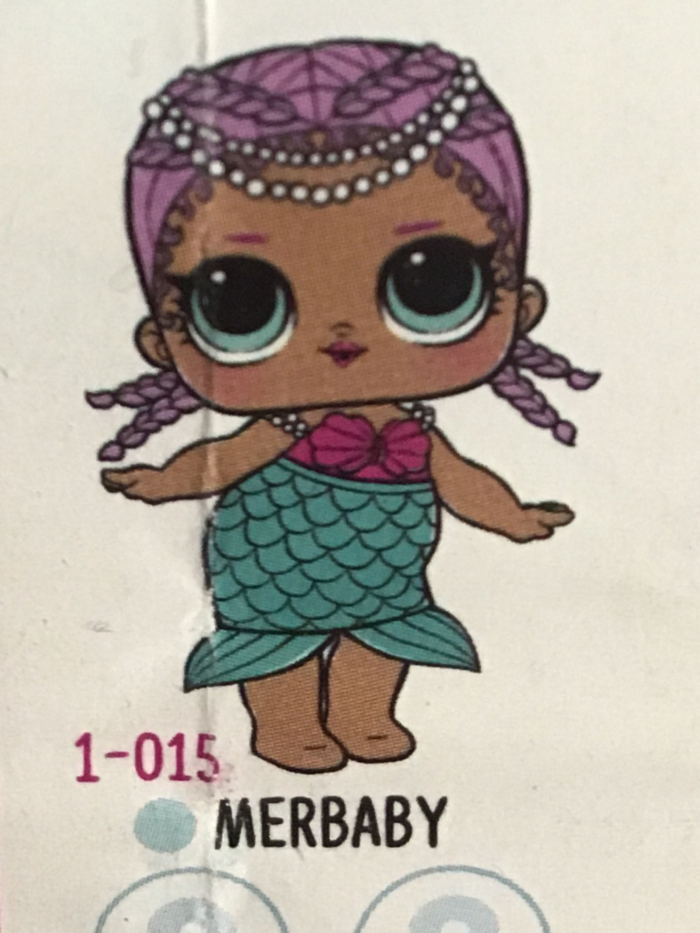Lol Surprise Doll, Merbaby, Series One