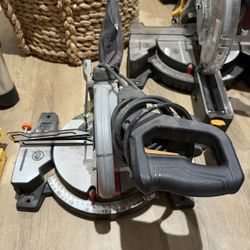 Two Saws Leaf Blower And Chainsaw 