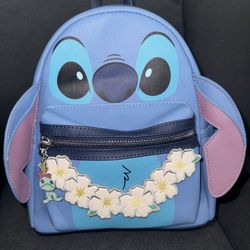 LILO & Stitch Lounge Fly Mini Backpack And Wallet 