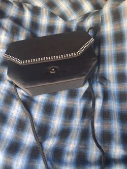 Black carla marchi evening bag
