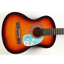 Ed Sheeran Guitar with Signed Custom Insert Pickguard (JSA)