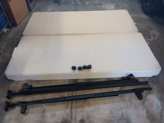Cali King Box Spring and Metal Bed Frame
