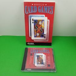 Hoyle Card Games (PC CD-ROM 1998 Edition Sierra) with Card Game instruction Book