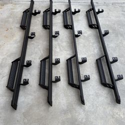 3 Left Hand Toyota Tacoma Predator Side Tube Steps