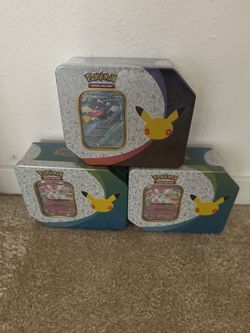 Pokémon 30th Celebration ex Tin (Retail Version) - ME: 30th Celebration (30C)