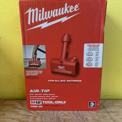 Milwaukee M12 Air-Tip Utility Nozzle for Wet Vac (NEW)
