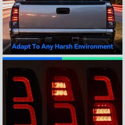 LED Taillights For 1999 To 2002 Chevy Silverado 