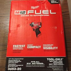 M12 Milwaukee Impact Driver