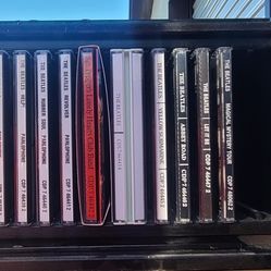 Beatles CD Collection Wooden Box 