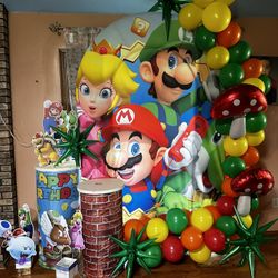 Súper Mario bros Backdrops 