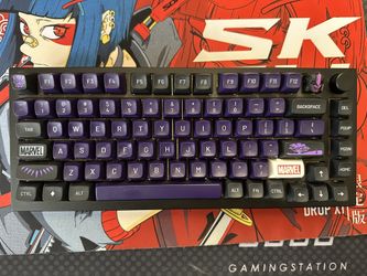 Black Panther custom wakanda 75% legendary Keyboard