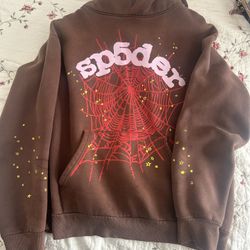 spider hoodie sz m