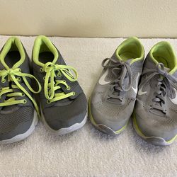 2 Pairs Nike Trainers - Women’s Size 6