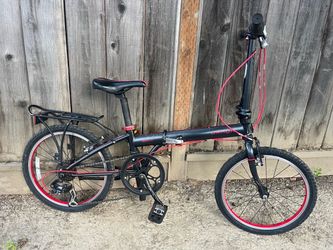 Dahon folding bike with gears