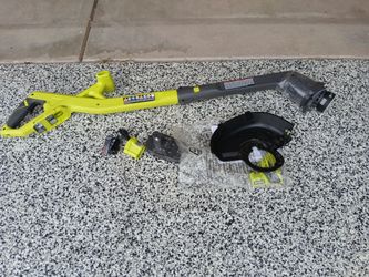 WEED EATER RYOBI 18V BATTERY AND CHARGER INCLUDED
