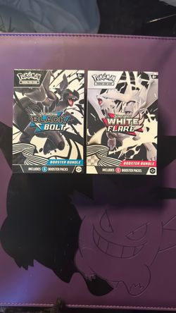 Pokemon TCG Booster Bundles (Black Bolt & White Flare)