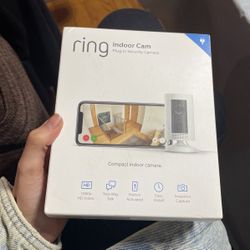 Ring Indoor Cam Plug-in Security Camera 