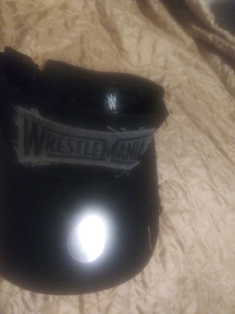 Wrestling Mania black visor
