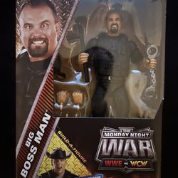 WWE Big Boss Man & Stone Cold Action Figures